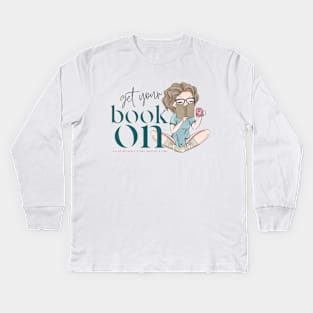 Get Your Book On Logo 2 Kids Long Sleeve T-Shirt